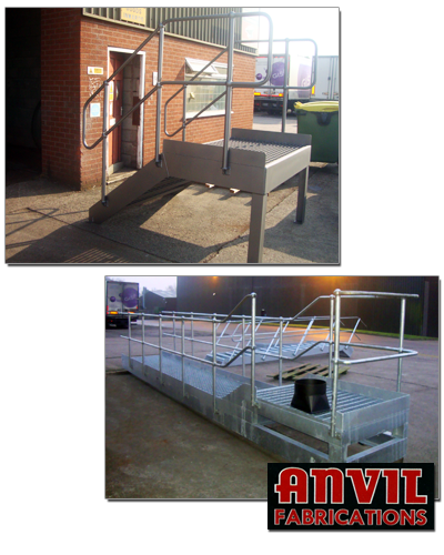 Access Staircases and Platforms - Anvil Fabrications Stafford