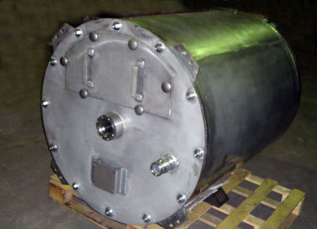 Double Skinned, Fully Jacketed Mixing Vessel - Anvil Fabrications