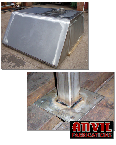 Stainless Steel Fabrication - Anvil Fabrications Staffordshire