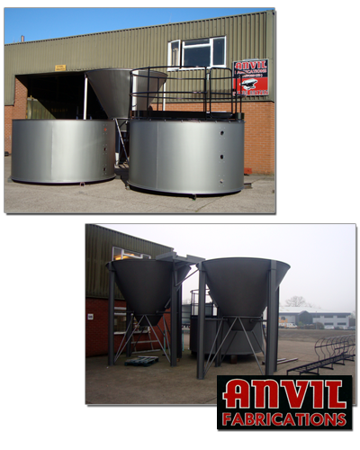 Storage Silos - Anvil Fabrications Stafford